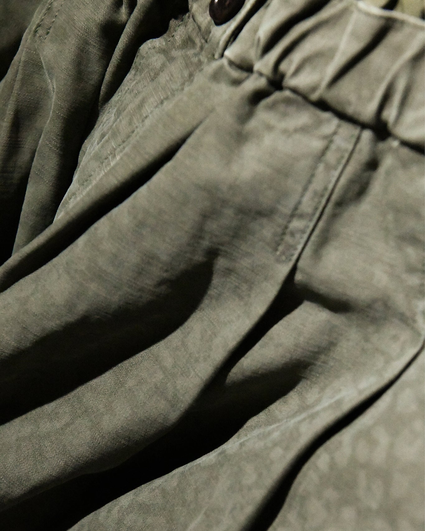 PLEATED CARGO TROUSERS / mù_lab.#005