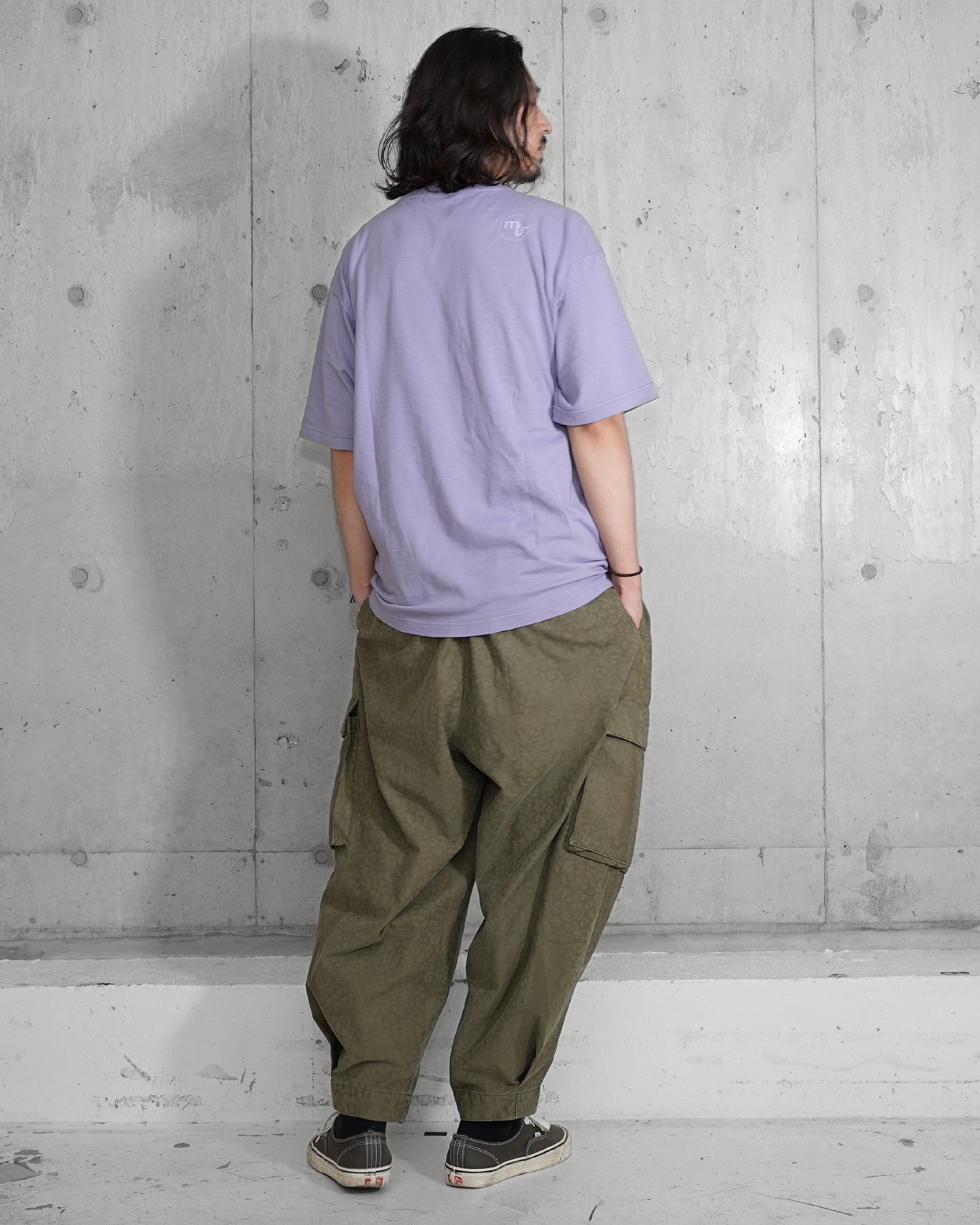 PLEATED CARGO TROUSERS / mù_lab.#005