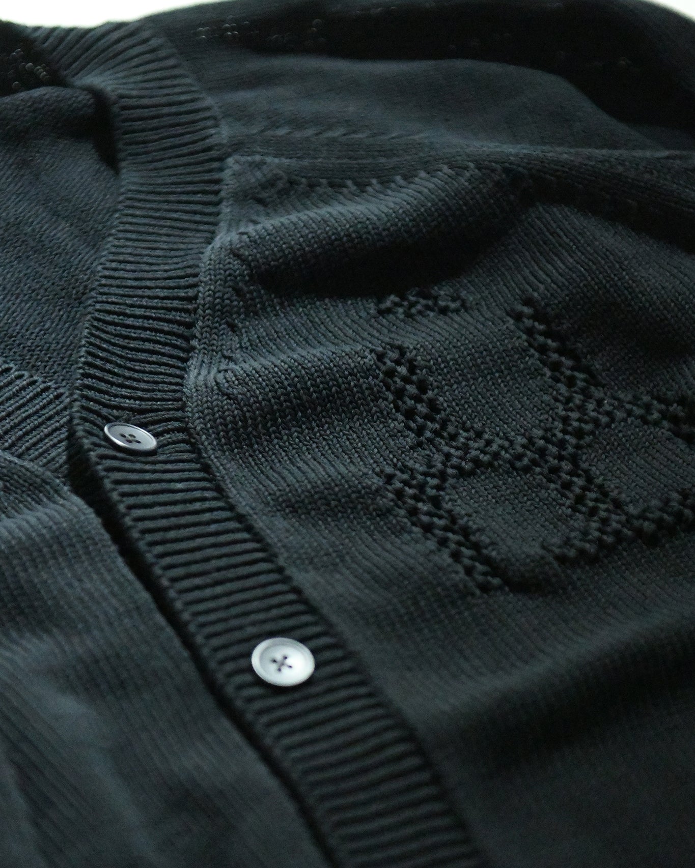 OVERSIZE COTTON CARDIGAN
