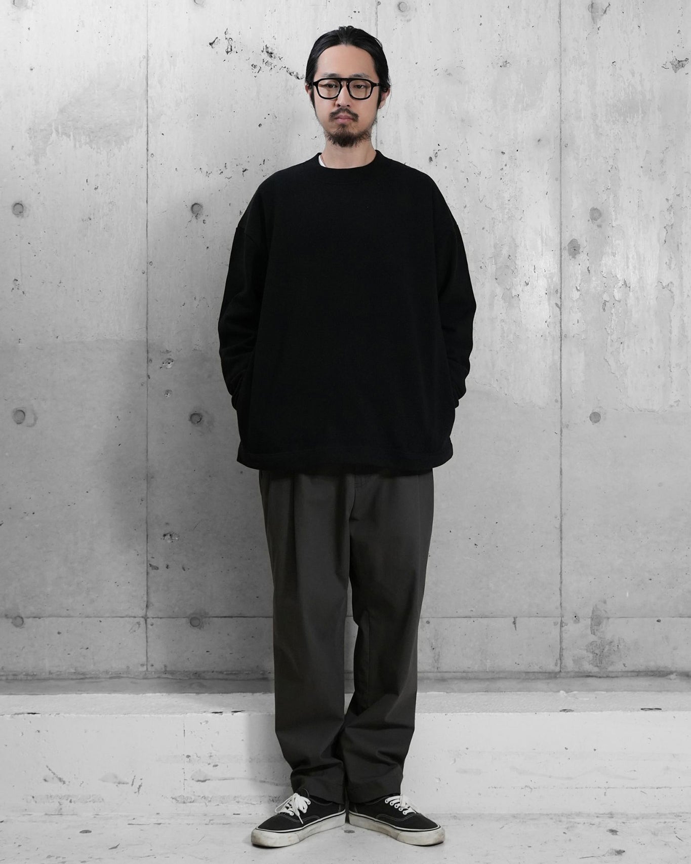 EASY TROUSERS / GRAYISH BROWN
