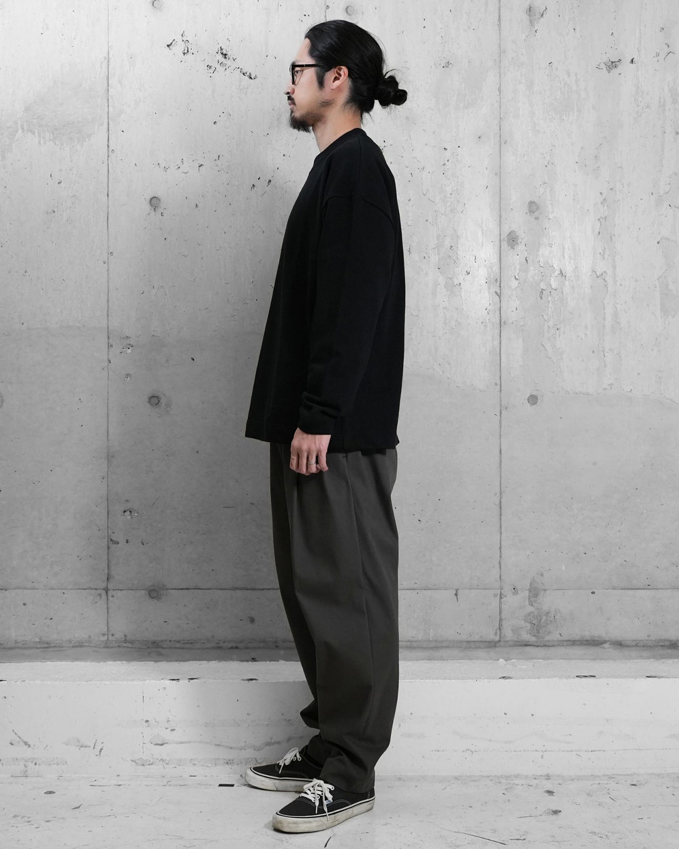 EASY TROUSERS / GRAYISH BROWN