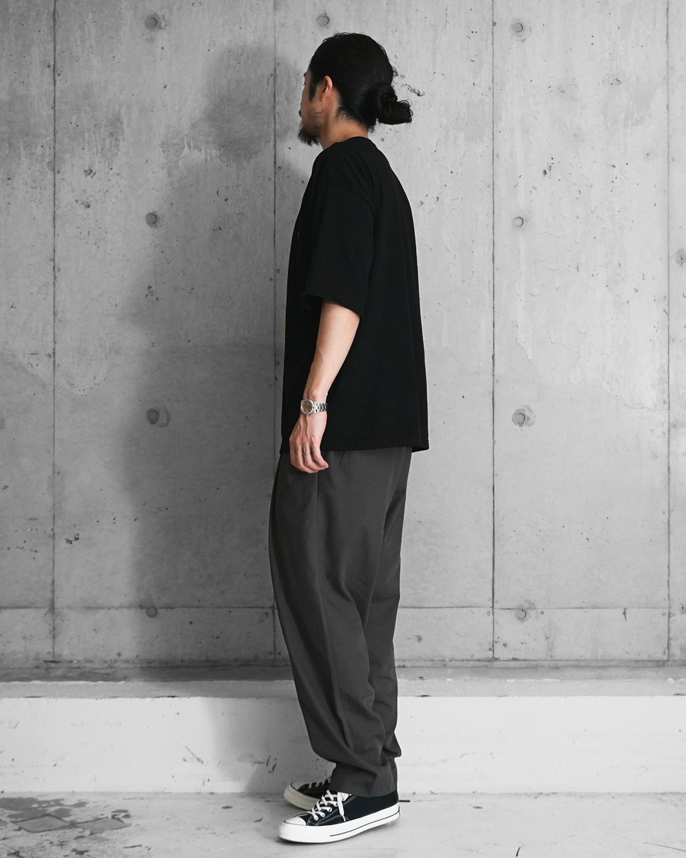 SHORT SLEEVE LOGO T / BLACK