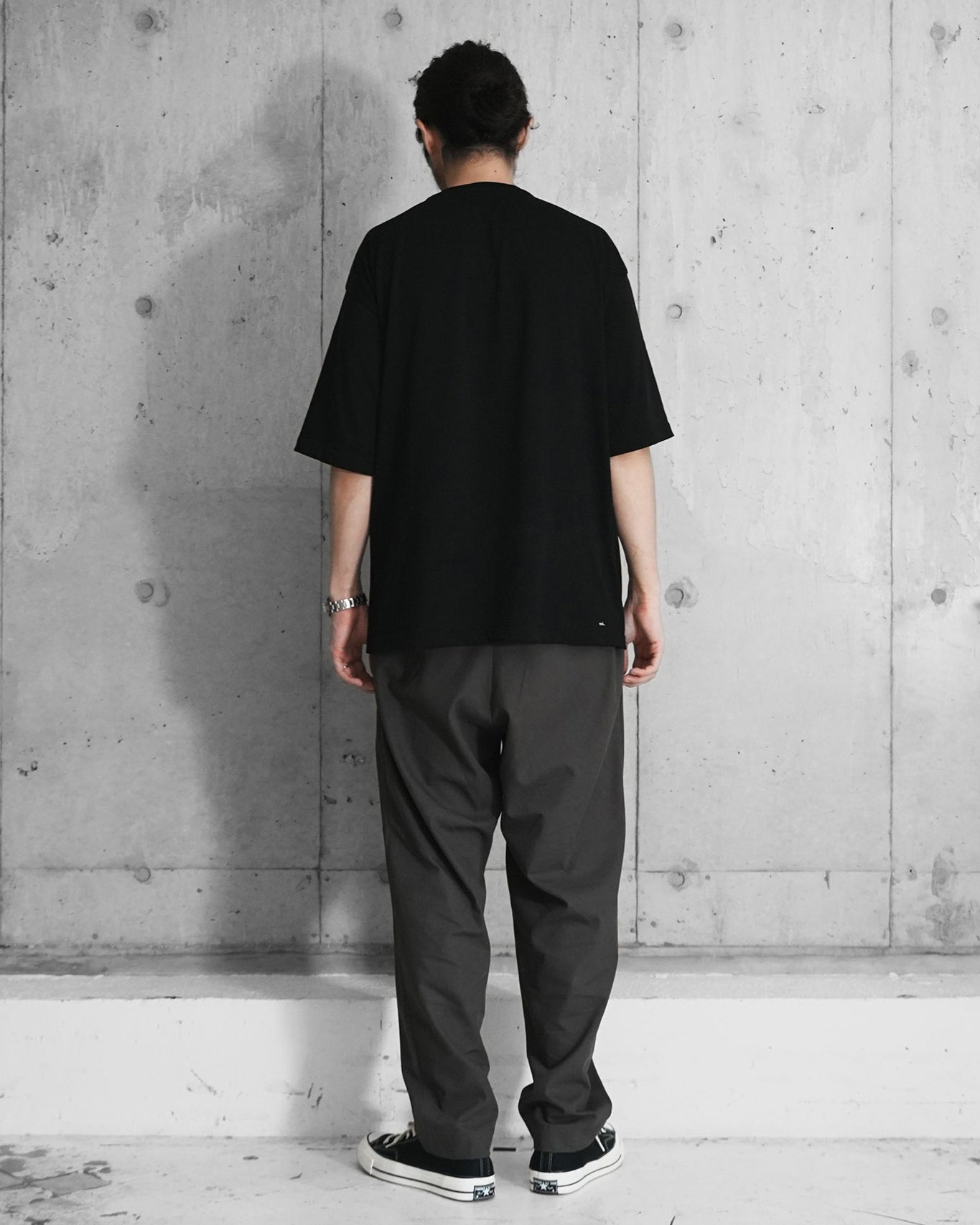 SHORT SLEEVE LOGO T / BLACK