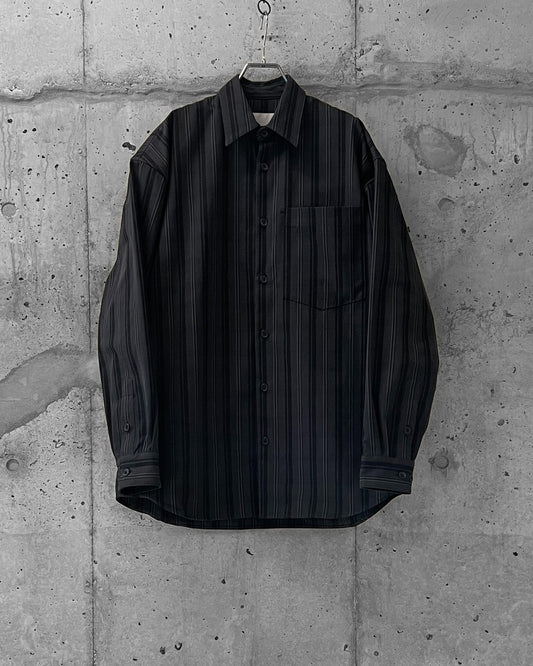 OVERSIZE SHIRT JACKET / HIDDEN CHECK