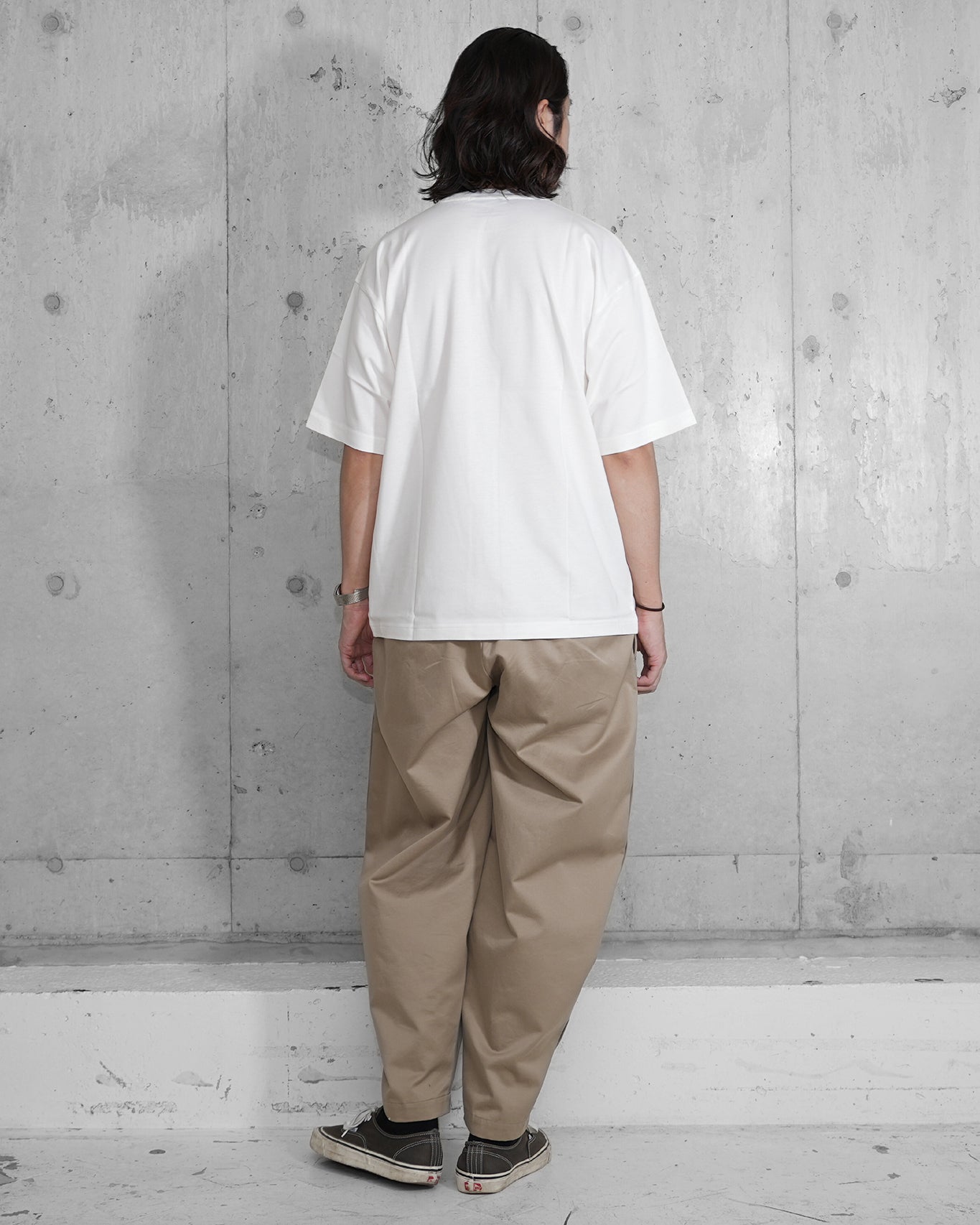 SHORT SLEEVE PRINT T / WHITE