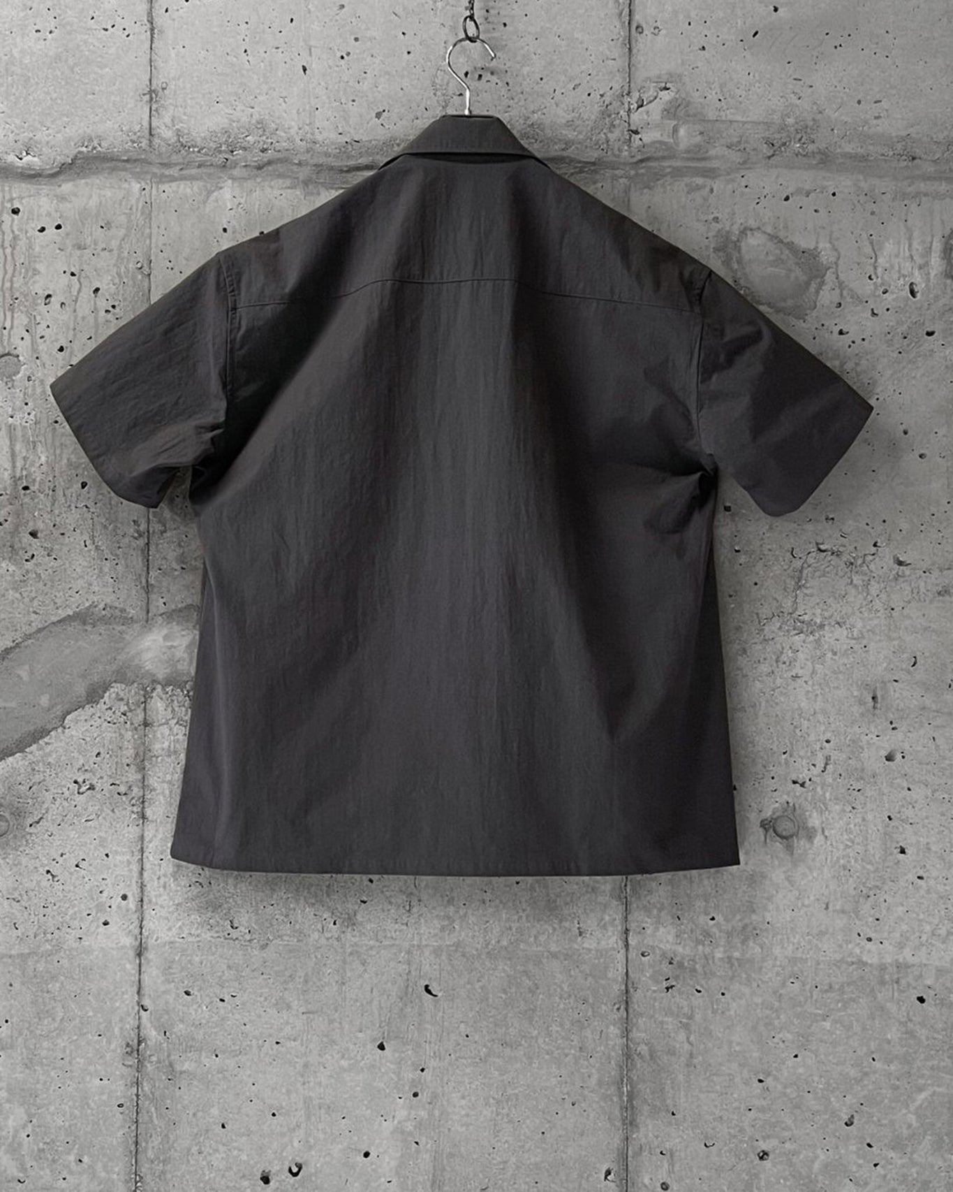 OVERSIZE SHORT SLEEVE SHIRT / GREY