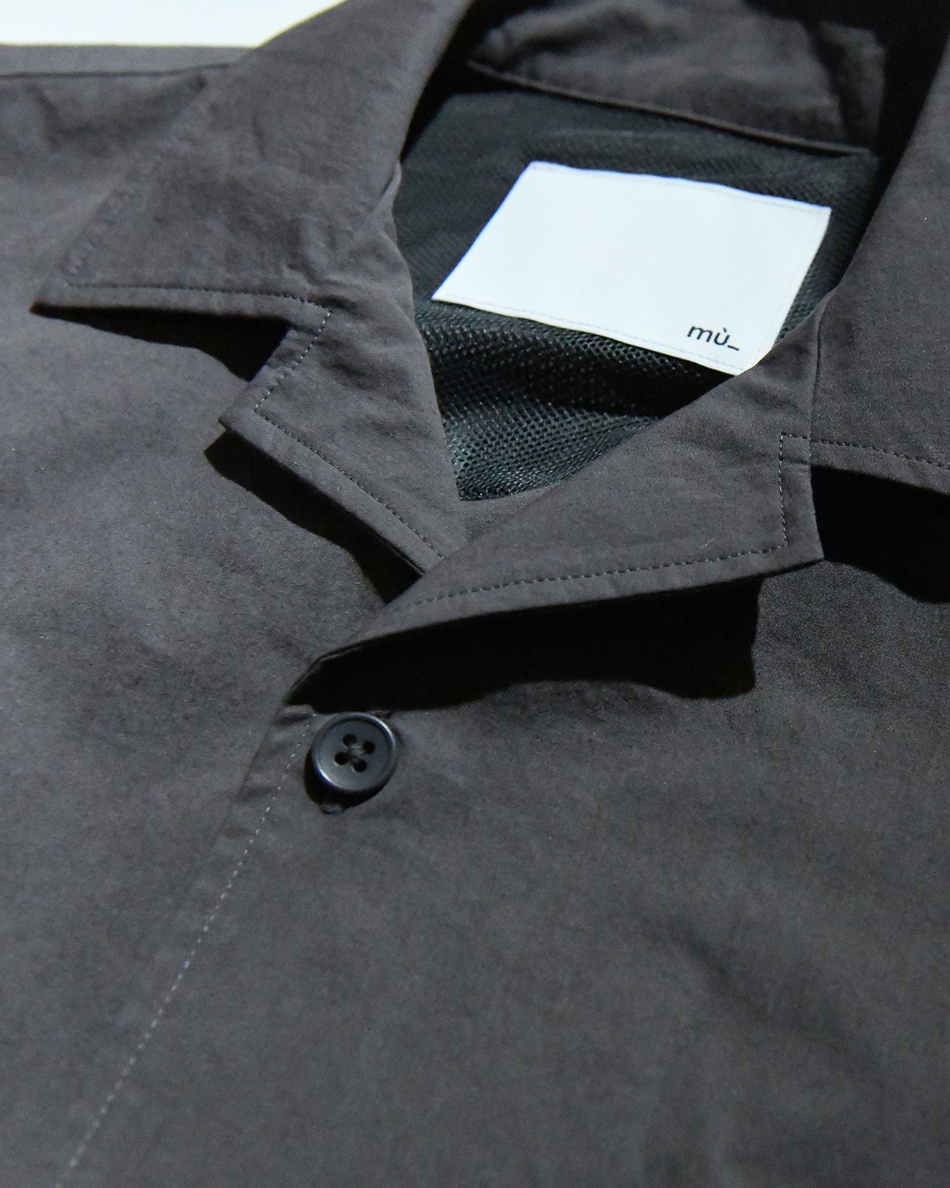 OVERSIZE SHORT SLEEVE SHIRT / GREY