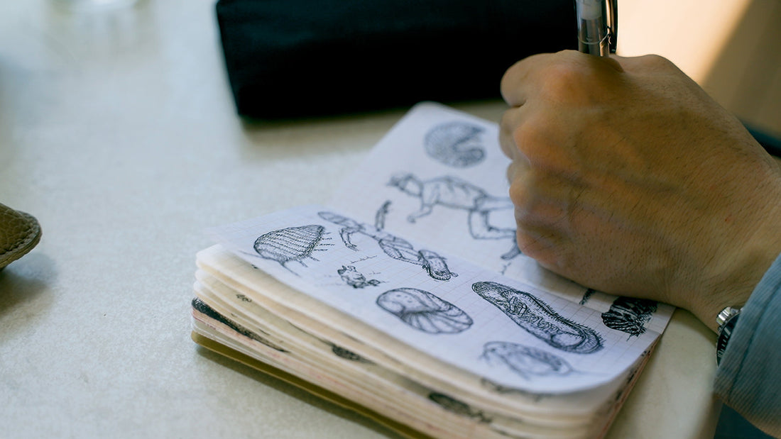 創作の原点-「手で描く」こと、その余白にあるもの。