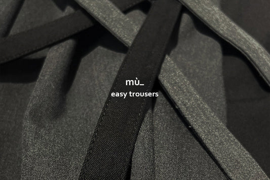 mù_の軸となるEASY TROUSERS | mù_