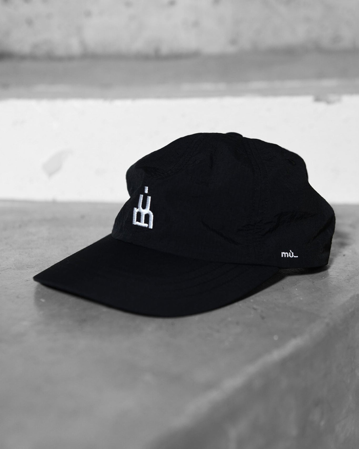 LOGO CAP / BLACK(ロゴキャップ) – mù_