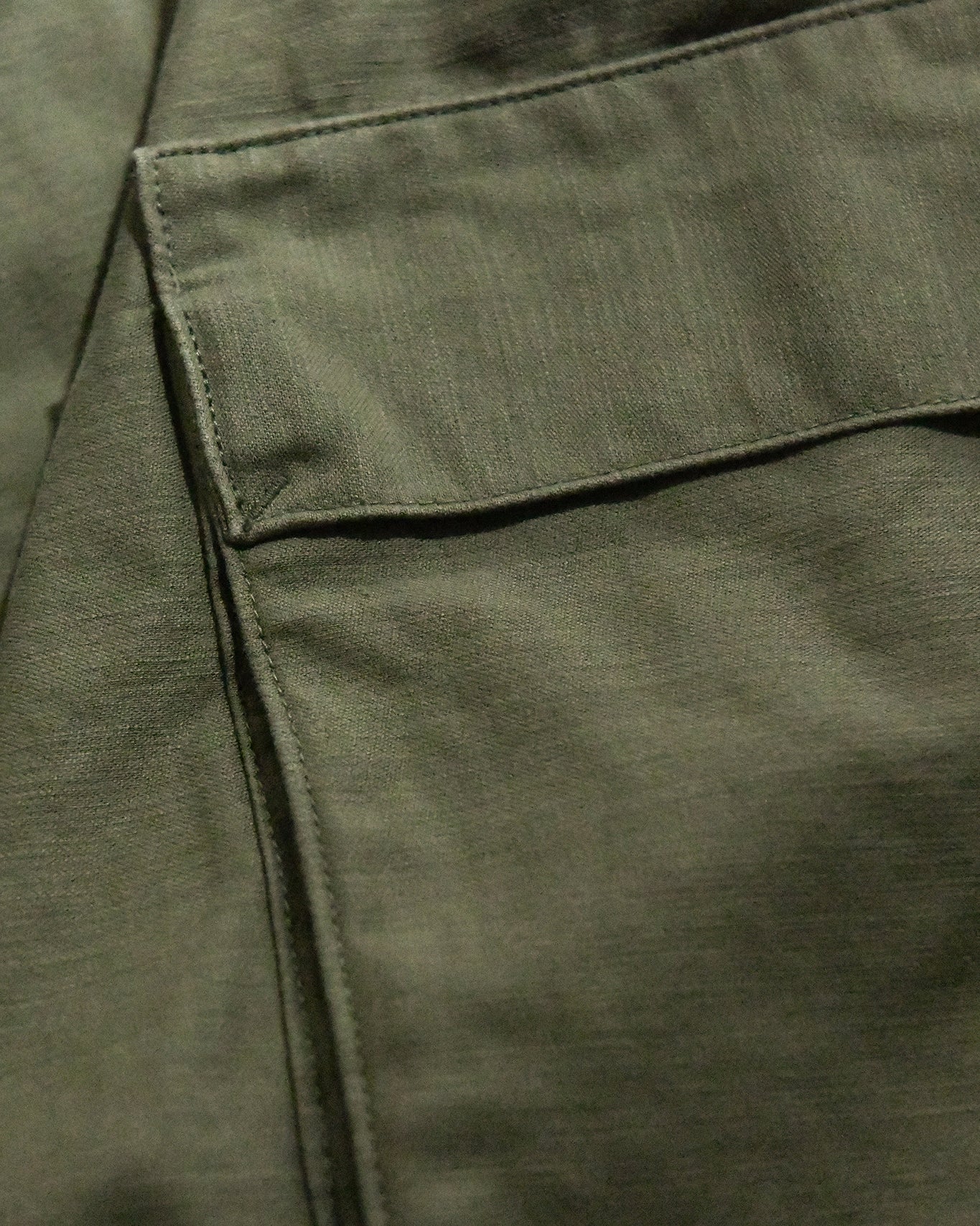 PLEATED CARGO TROUSERS / PISTACHIO GREEN