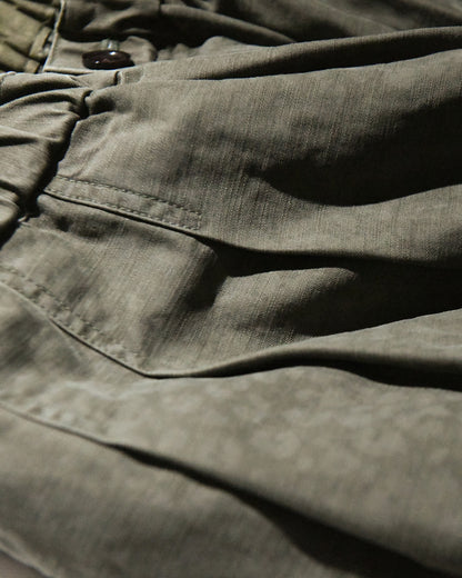 PLEATED CARGO TROUSERS / mù_lab.#005