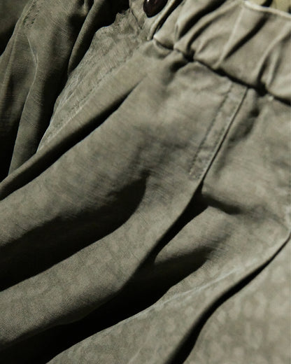 PLEATED CARGO TROUSERS / mù_lab.#005