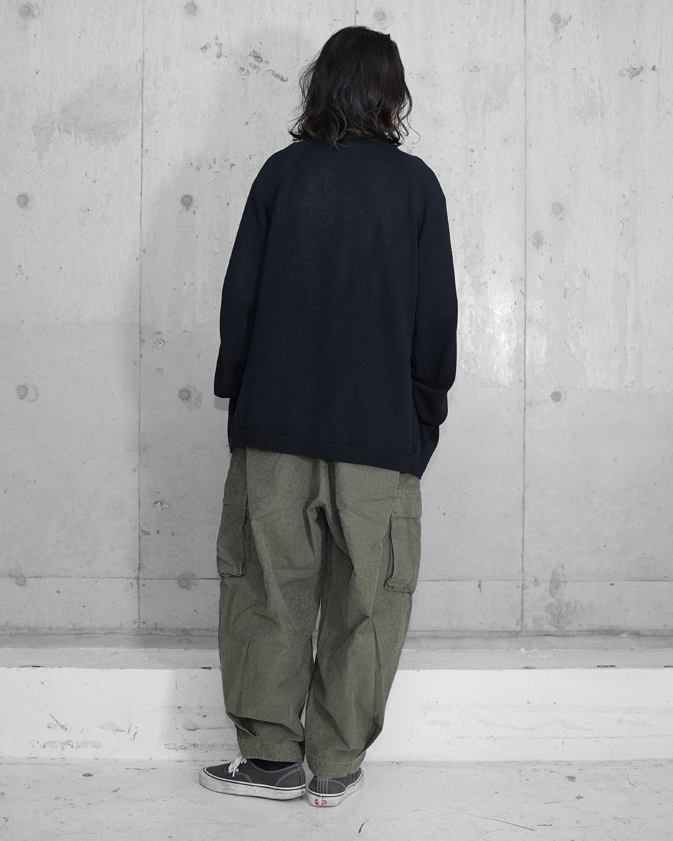 OVERSIZE COTTON CARDIGAN
