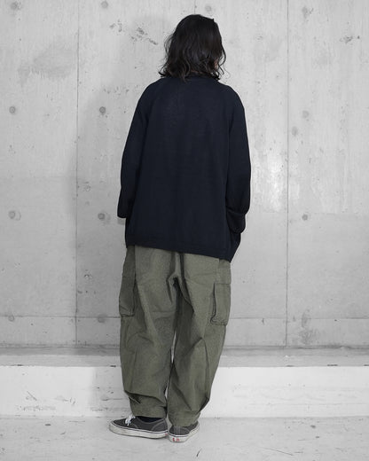 OVERSIZE COTTON CARDIGAN