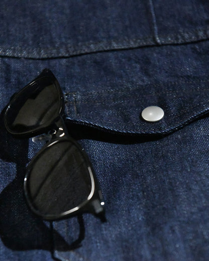 PIN TUCK DENIM JACKET