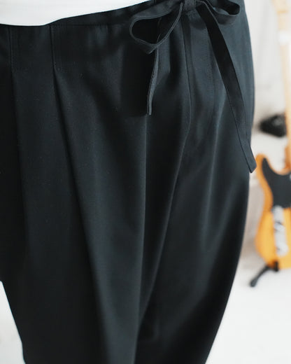 EASY TROUSERS / BLACK