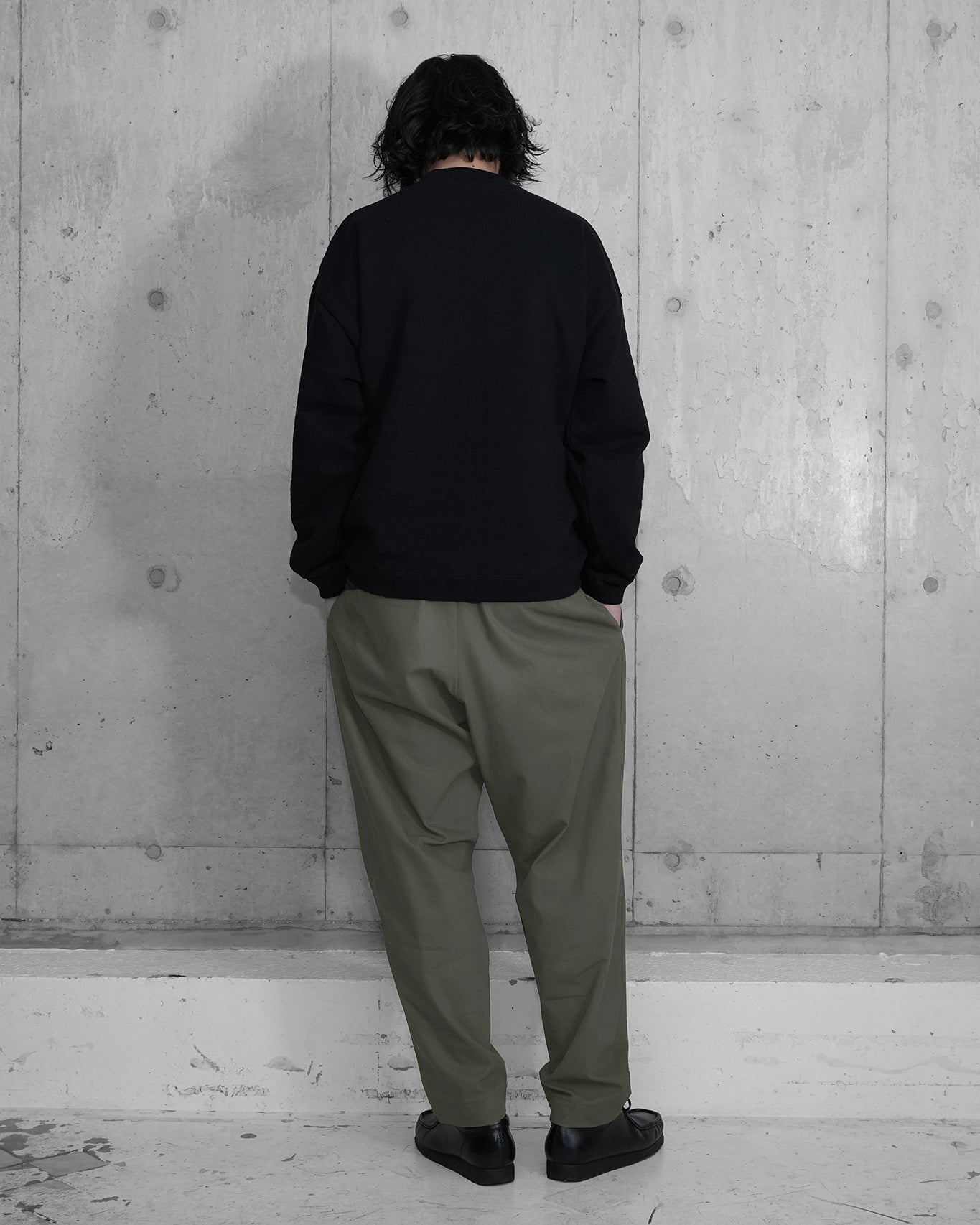 EASY TROUSERS | 大人が着られる上品なオーバーサイズ | mù_