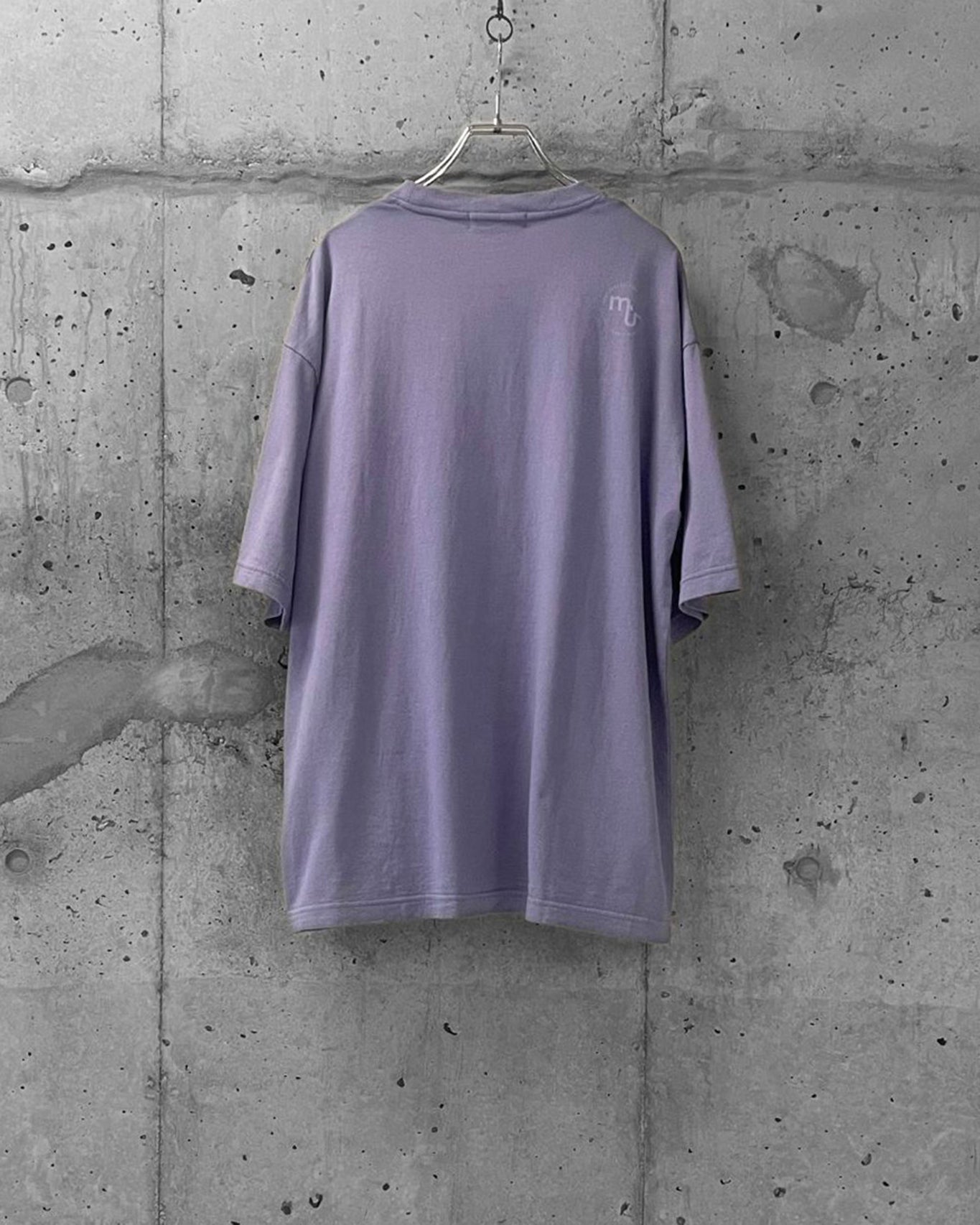 GARMENT DYED COTTON RAYON T / LILAC