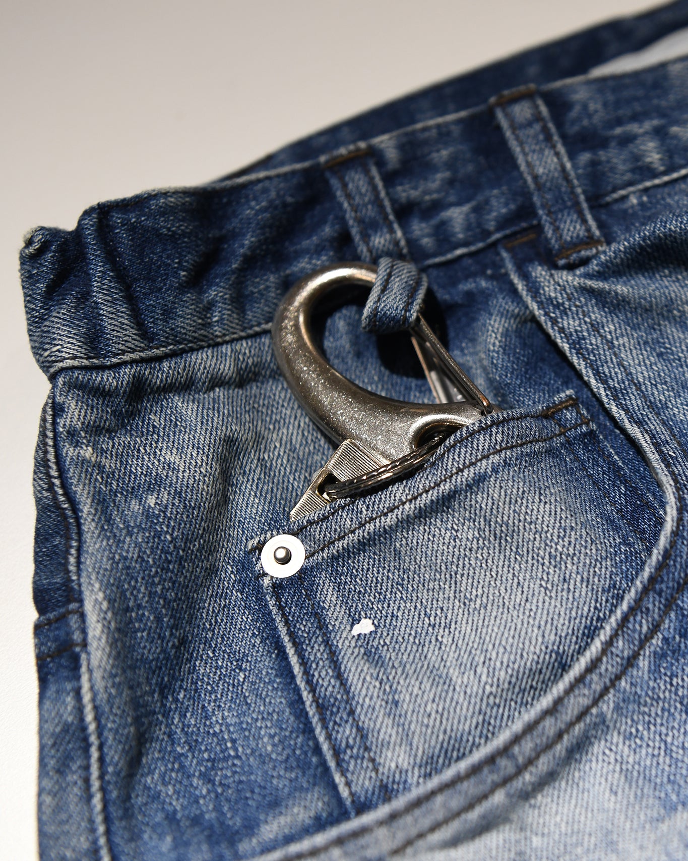 【受注生産】WIDE TAPERED DENIM TROUSERS / mù_lab.#007