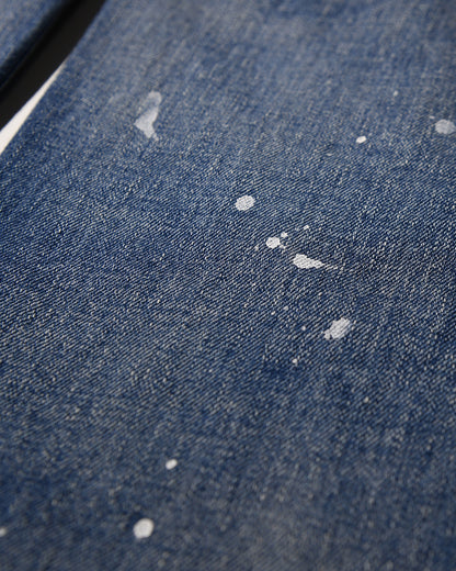 【受注生産】WIDE TAPERED DENIM TROUSERS / mù_lab.#007