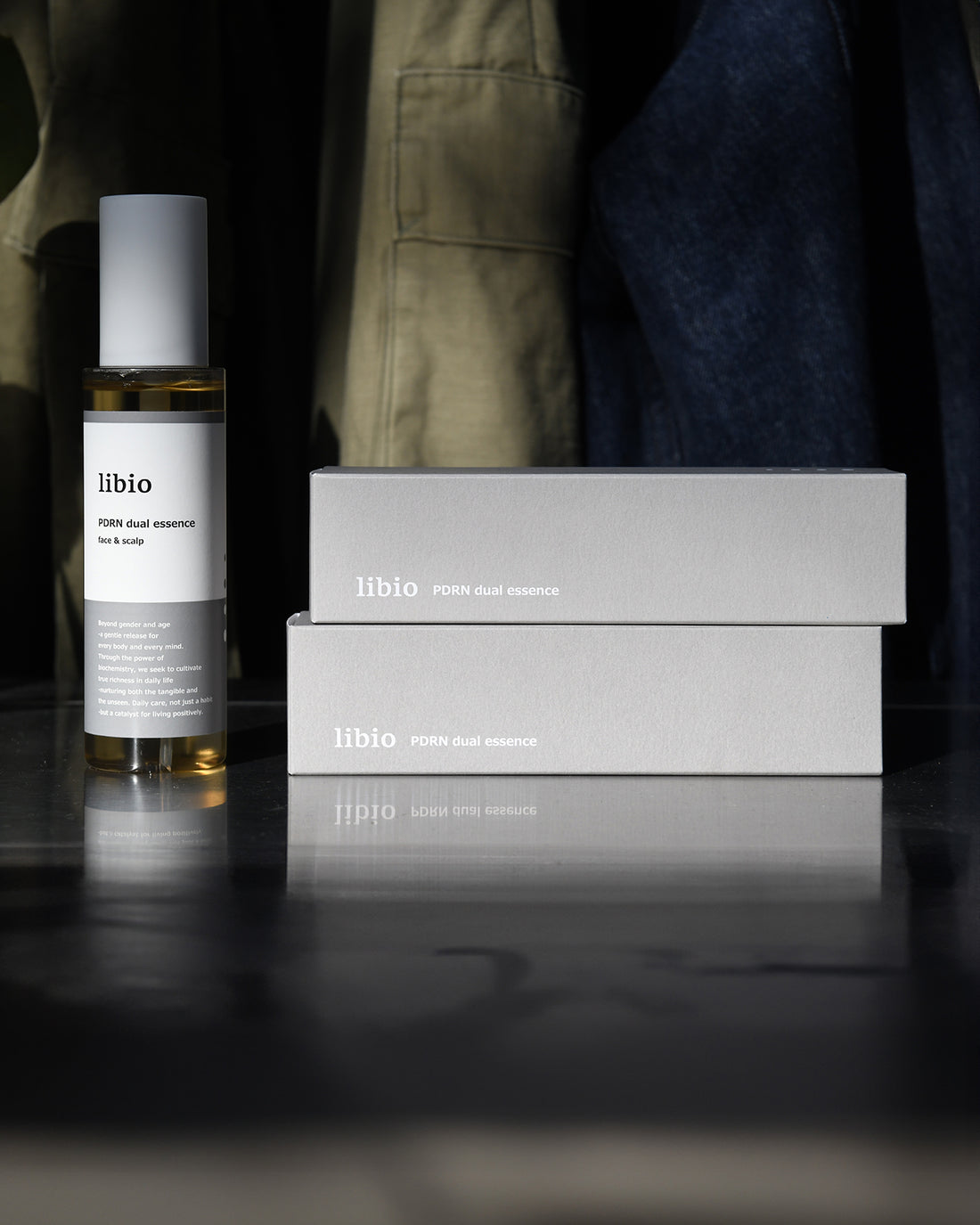 libio | PDRN dual essence 120ml – mù_