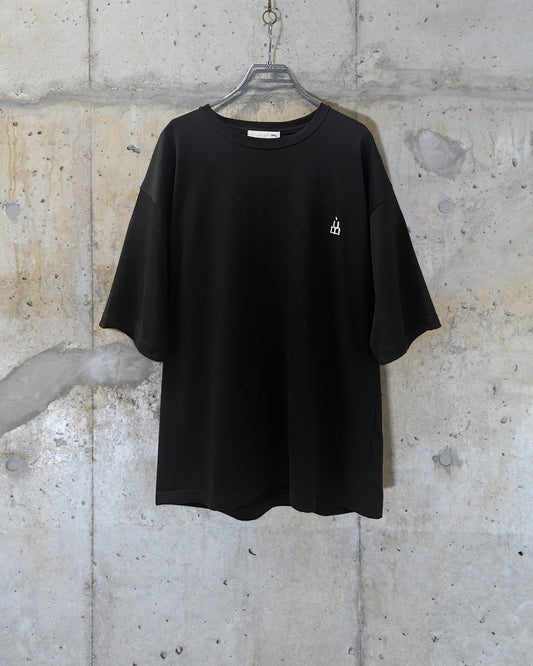 SHORT SLEEVE LOGO T / BLACK