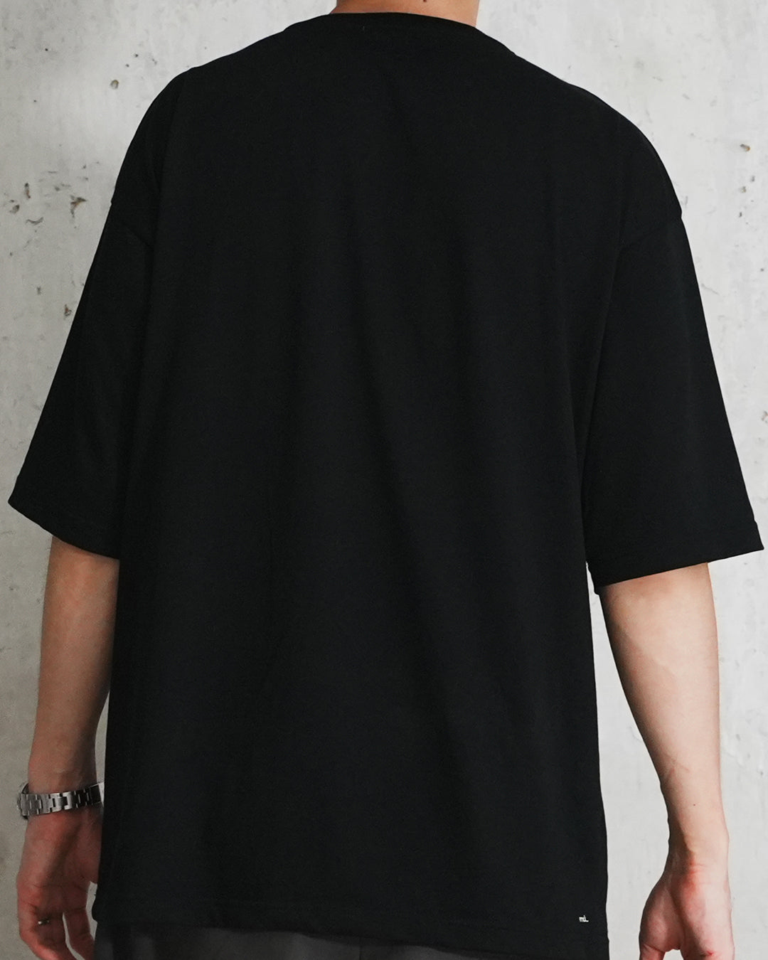 SHORT SLEEVE LOGO T / BLACK