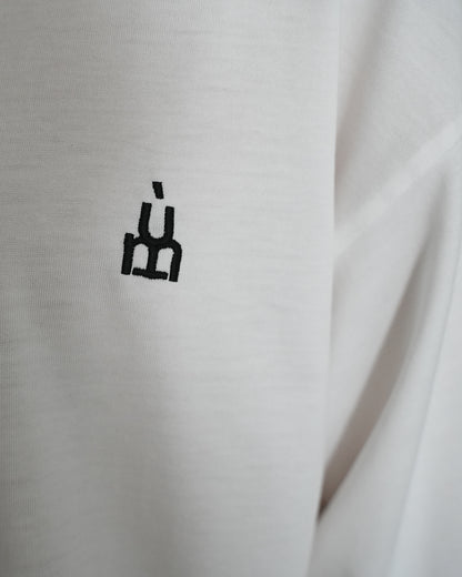 SHORT SLEEVE LOGO T / WHITE