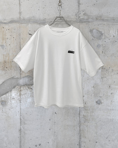 SHORT SLEEVE PRINT T / WHITE