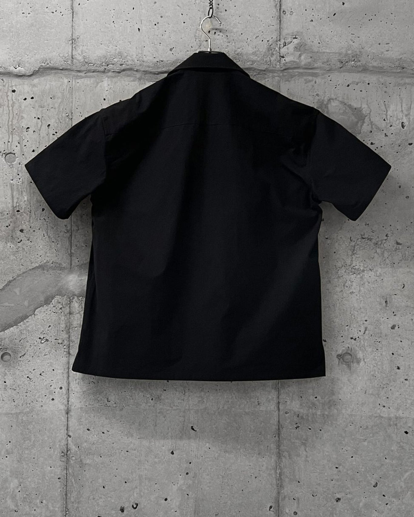 OVERSIZE SHORT SLEEVE SHIRT / BLACK