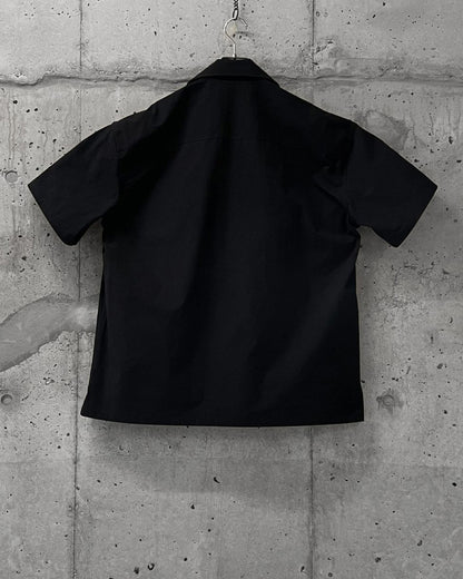 OVERSIZE SHORT SLEEVE SHIRT / BLACK
