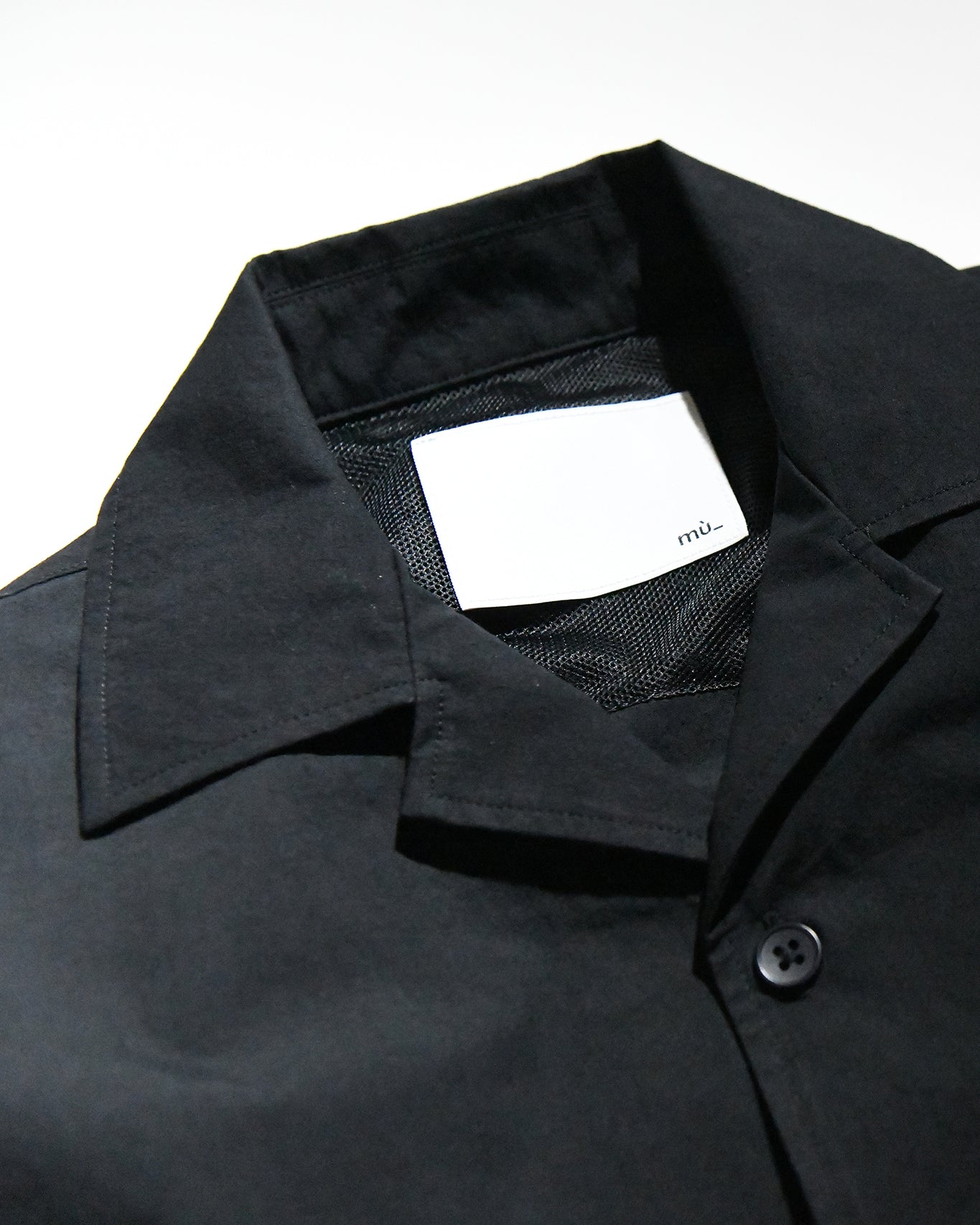OVERSIZE SHORT SLEEVE SHIRT / BLACK