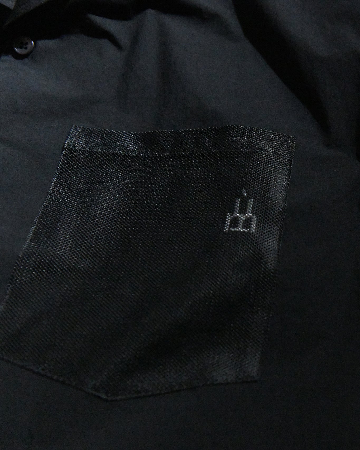 OVERSIZE SHORT SLEEVE SHIRT / BLACK