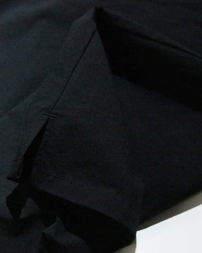 OVERSIZE SHORT SLEEVE SHIRT / BLACK