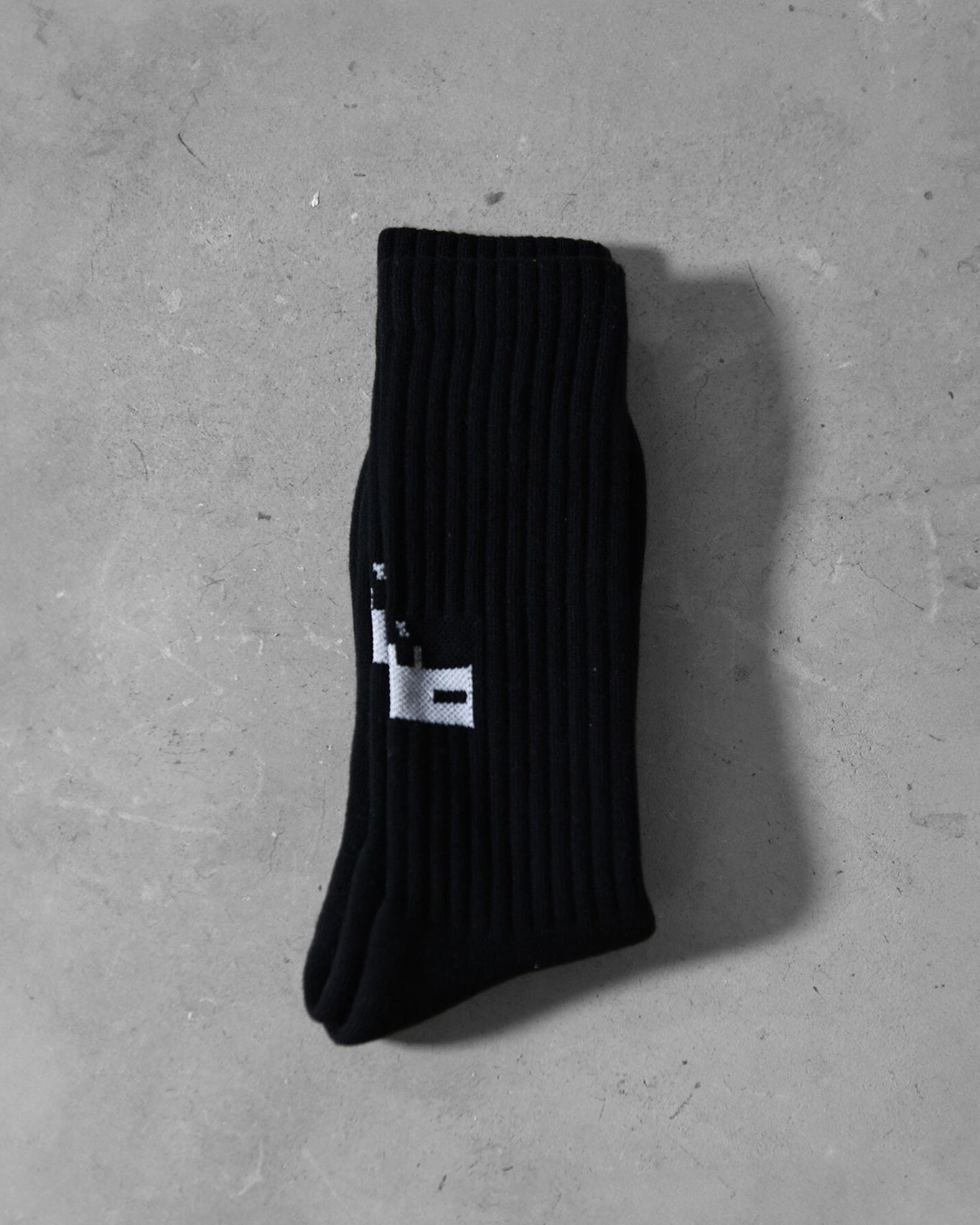 LOGO SOCKS / BLACK