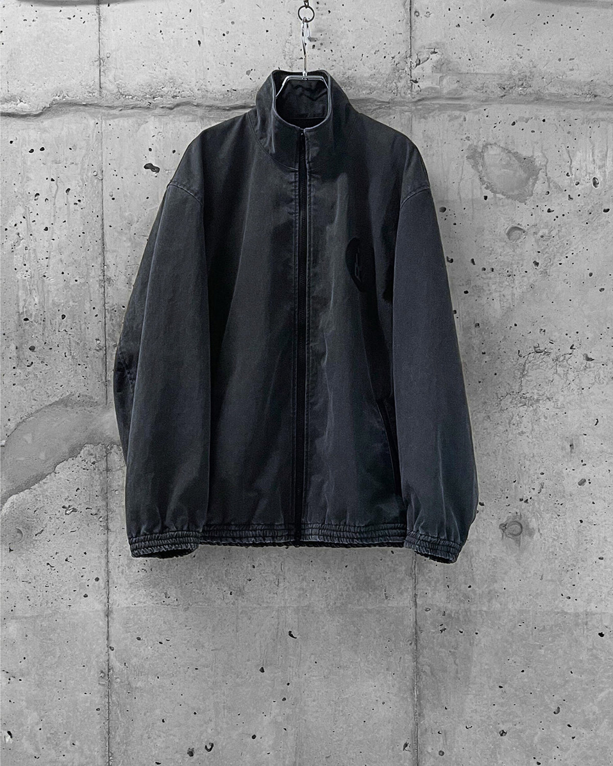 GRAYSCALE STAND COLLAR BLOUSON / mù_lab.#002（グレースケール 