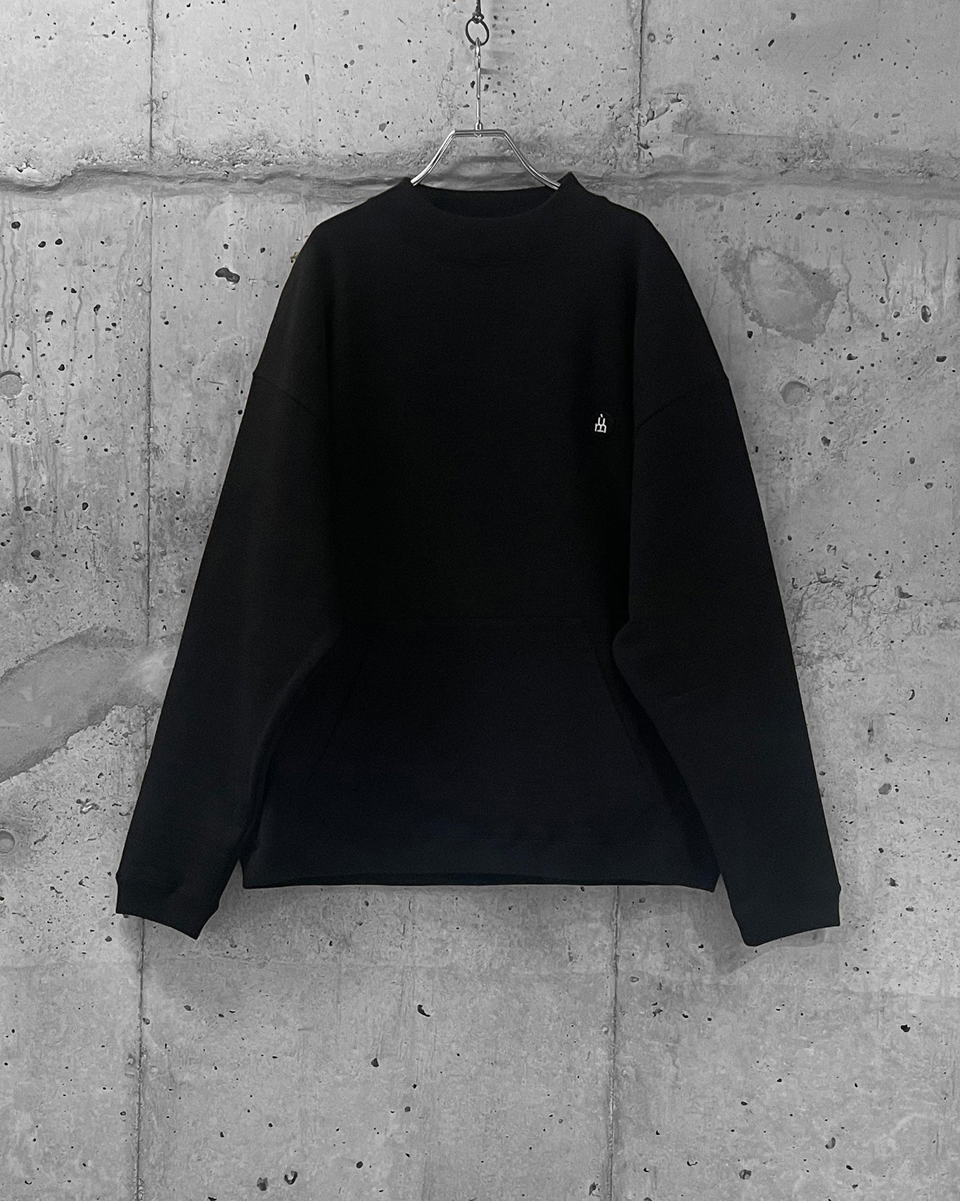 HIGH NECK SWEAT SHIRT /  SUPIMA COTTON LOOP BACK