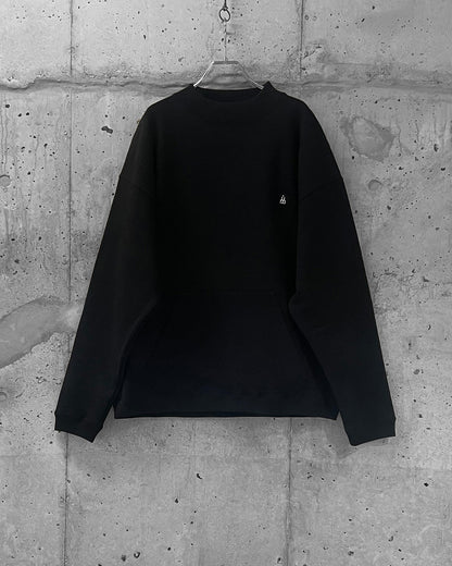 HIGH NECK SWEAT SHIRT /  SUPIMA COTTON LOOP BACK