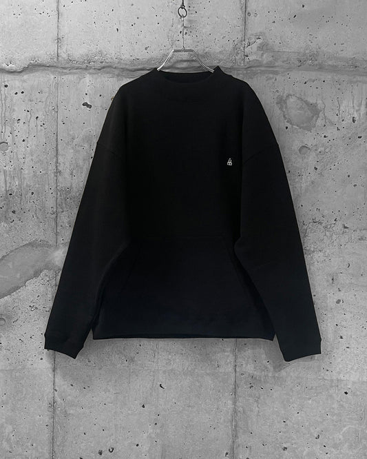 HIGH NECK SWEAT SHIRT /  SUPIMA COTTON LOOP BACK