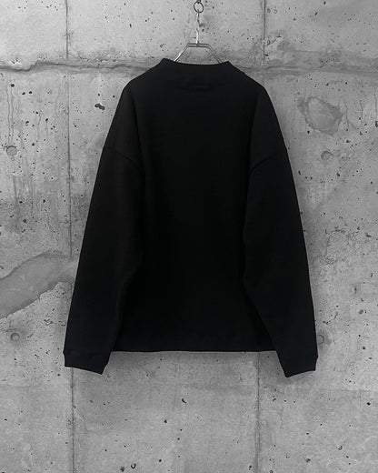 HIGH NECK SWEAT SHIRT /  SUPIMA COTTON LOOP BACK