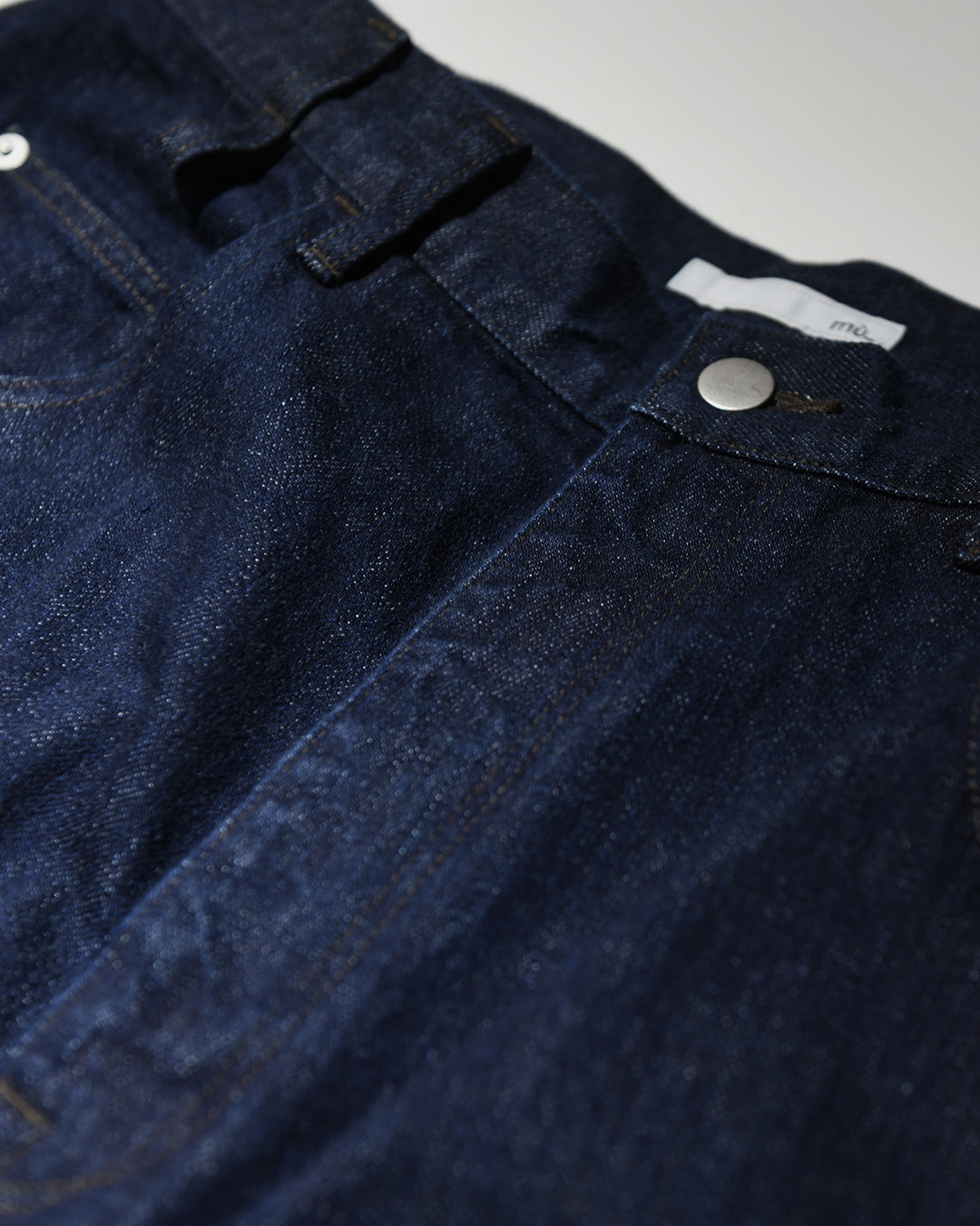 WIDE TAPERED DENIM TROUSERS（ワイドテーパードデニムトラウザース） | mù_