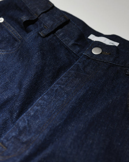WIDE TAPERED DENIM TROUSERS（ワイドテーパードデニムトラウザース） | mù_