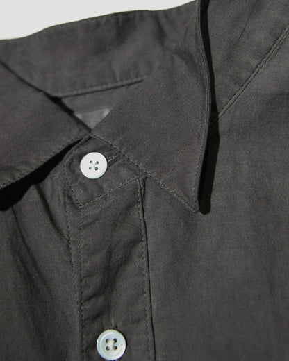 BOTCHED DYE WING COLLAR SHIRT