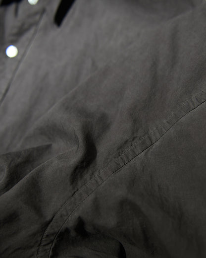 BOTCHED DYE WING COLLAR SHIRT