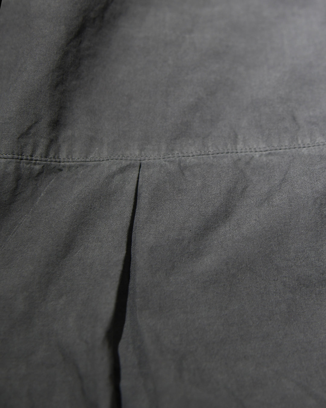 BOTCHED DYE WING COLLAR SHIRT